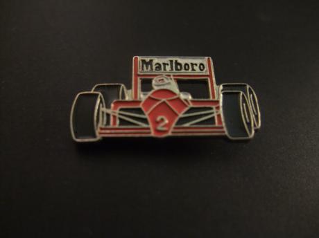 Formule 1 racewagen Ferrari 1970 sponsor Marlboro,
